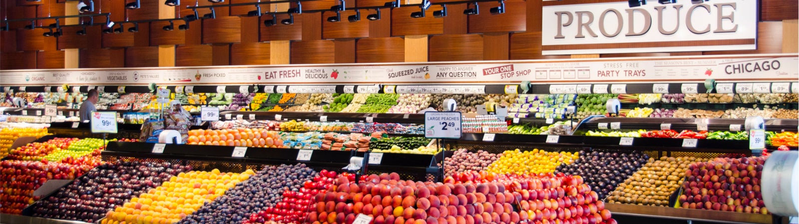 Pete's Fresh Market, produce section